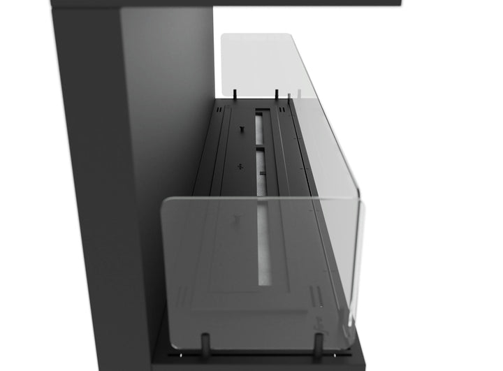 Dreiseitiger Ethanol Einbaukamin - Inside C V3 100