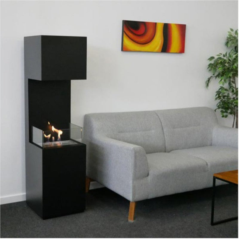bioethanol-standkamin-bodenkamin-ethanol-libao-schwarz-dreiseitig-glas-wohnzimmer