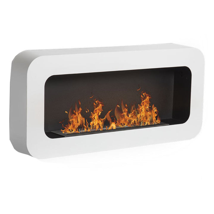 Bioethanol Wandkamin - Cassiopeia Weiss