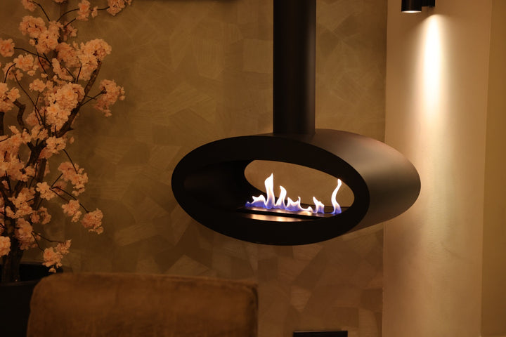 Bioethanol Hängekamin Decke - Tube Weiss