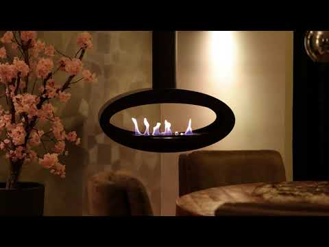 Bioethanol Hängekamin Decke - Tube Weiss